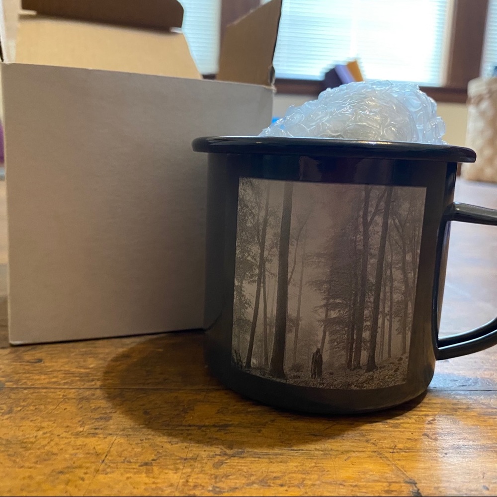 “In the Trees” Metal Mug